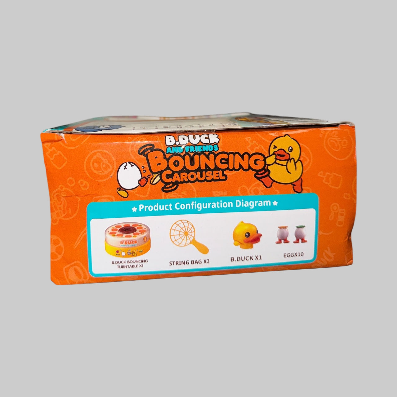 Bouncing Carousel with Music – Colorful Spinning Toy for Kids