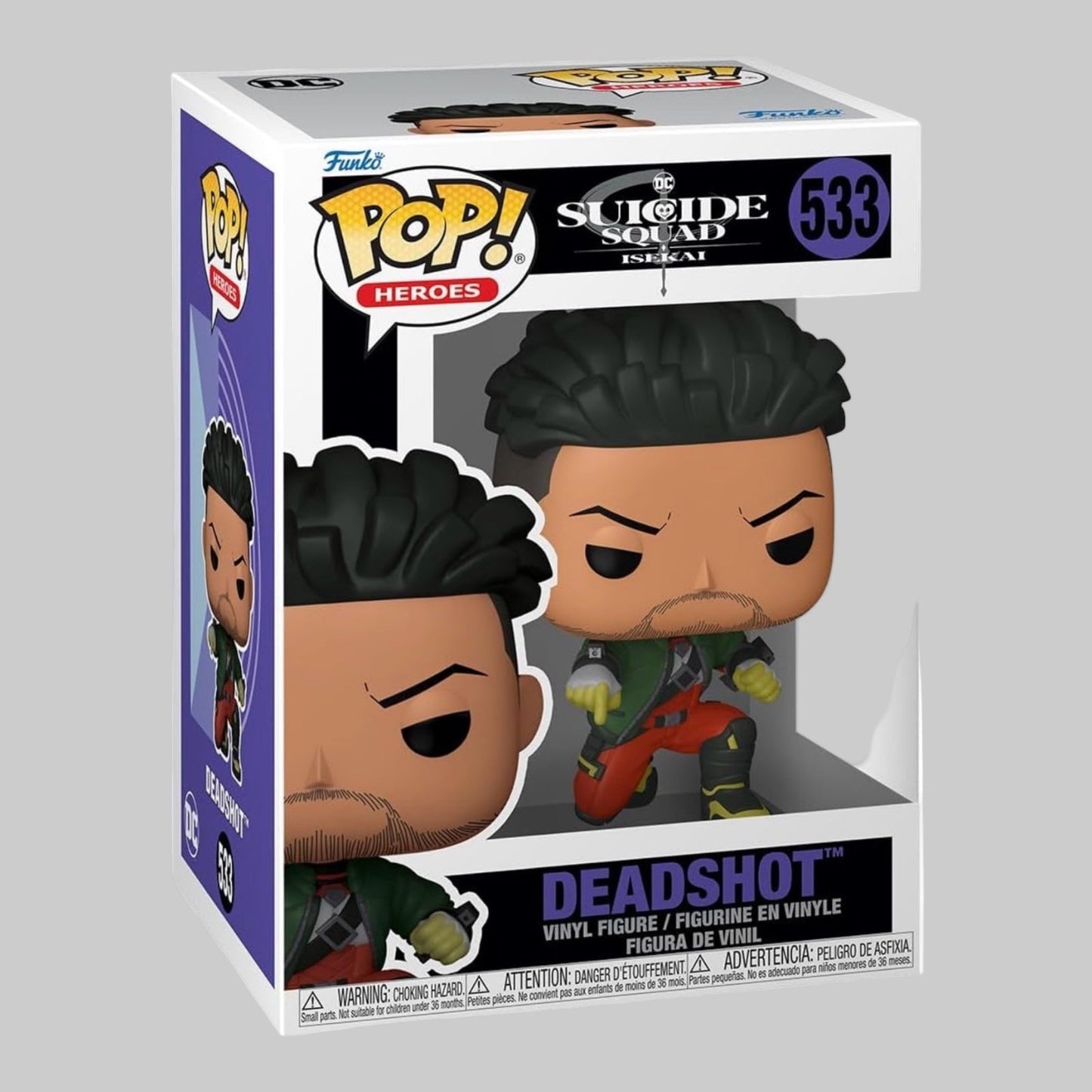 Funko Pop! Movies: The Suicide Squad – Deadshot 633 Vinyl Figure - Dirty D’s Deals