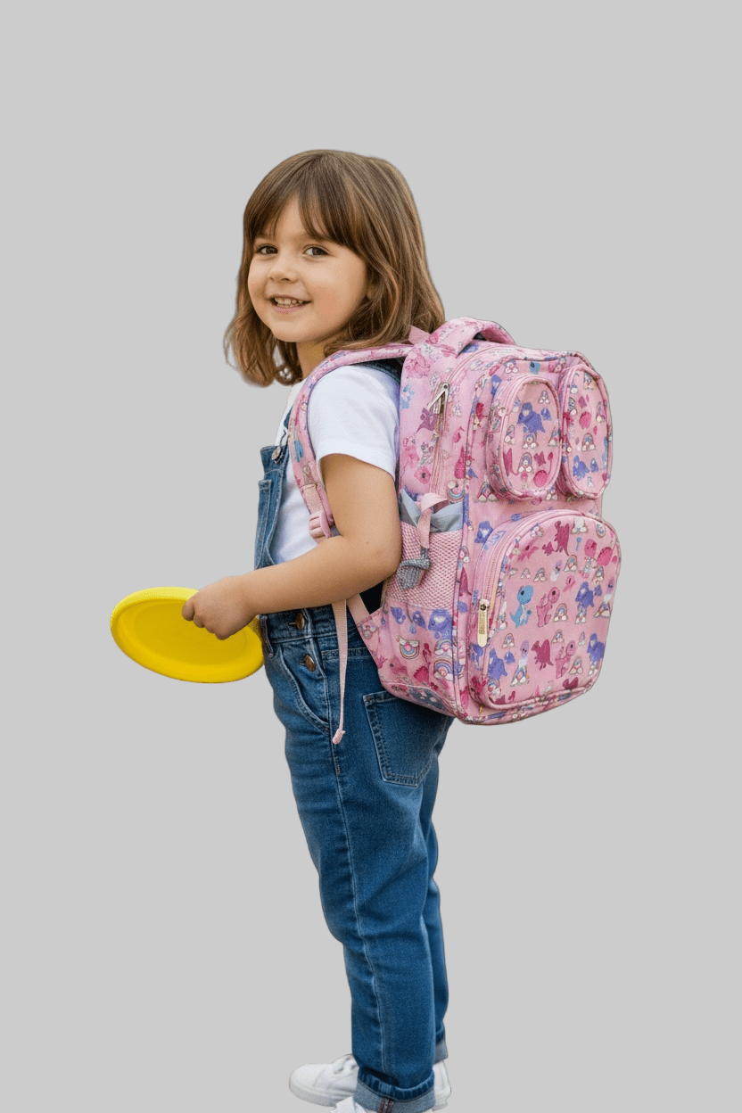 Pink Unicorn & Rainbow Kids Backpack - Dirty D’s Deals