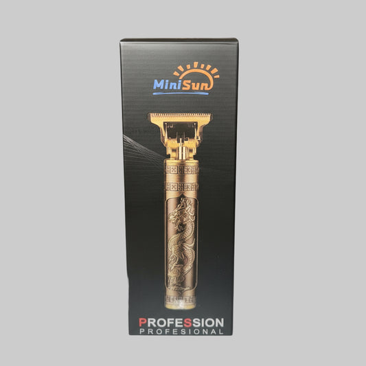Mini Sun Professional Hair Clippers – Dragon Design Electric Trimmer for Men