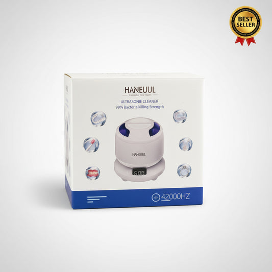 HANEUUL Ultrasonic Cleaner – Retainer, Aligner & Denture Cleaning Machine