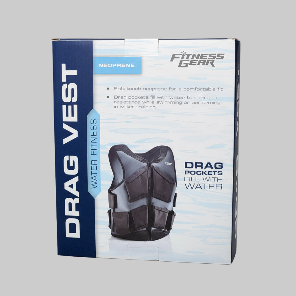 Neoprene Fitness Weighted Water Resistance Vest – Adjustable Buoyancy Training Gear for Swimming & Workouts