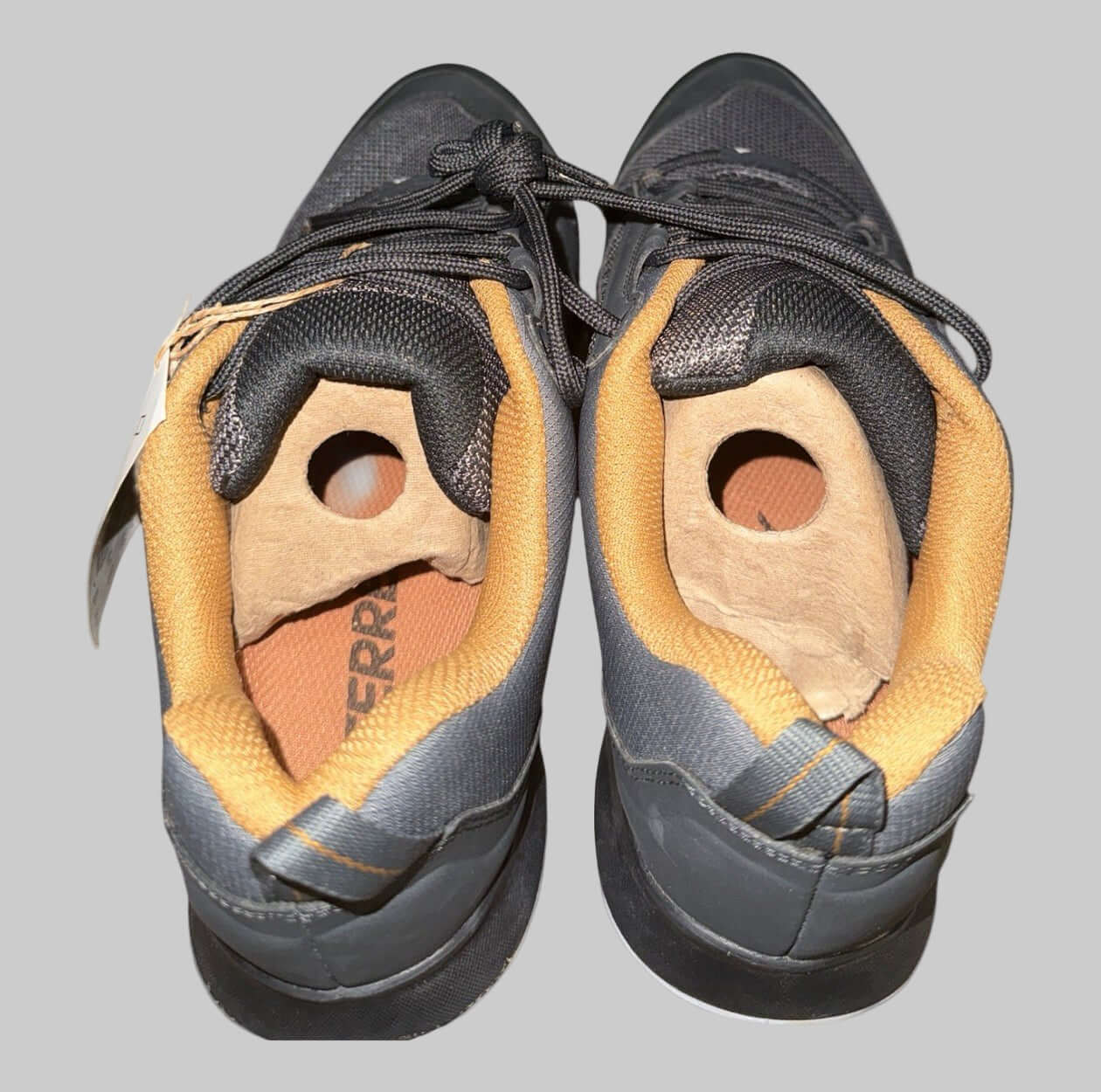 Adidas Teerax Men’s Running & Cycling Shoes – Black Athletic Sneakers, Size 8 US - Dirty D’s Deals