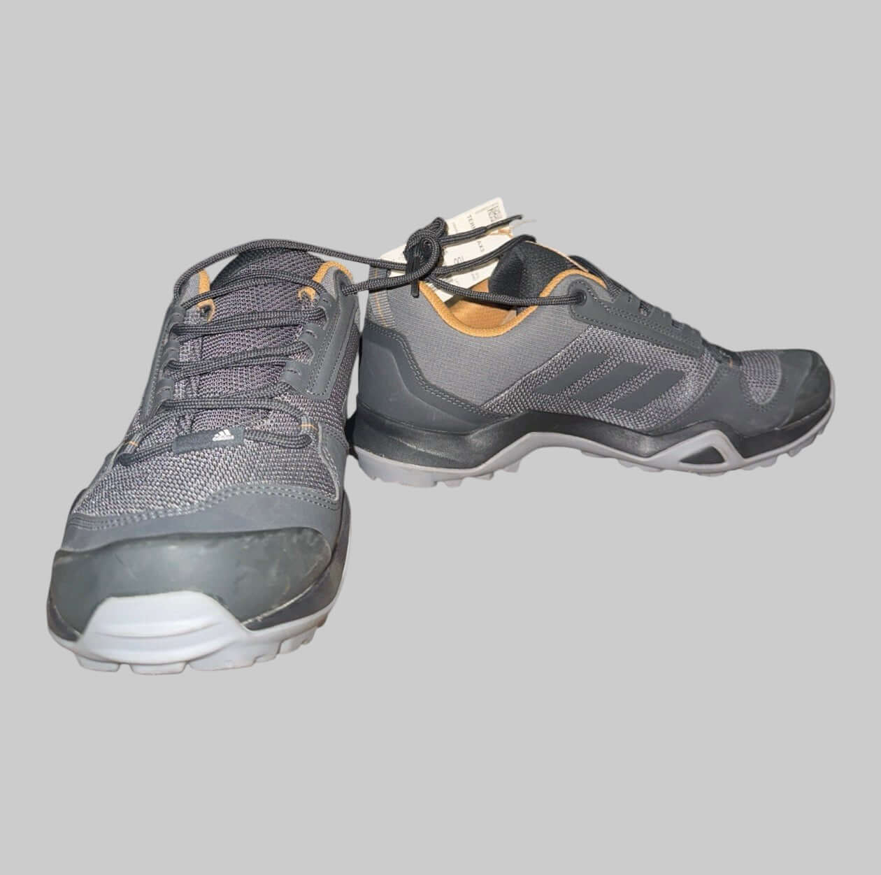 Adidas Teerax Men’s Running & Cycling Shoes – Black Athletic Sneakers, Size 8 US - Dirty D’s Deals