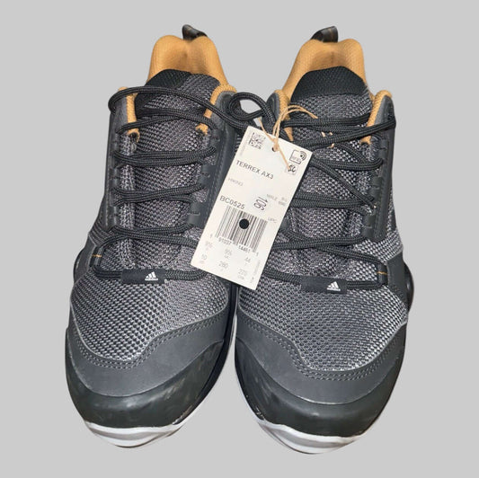 Adidas Teerax Men’s Running & Cycling Shoes – Black Athletic Sneakers, Size 8 US - Dirty D’s Deals