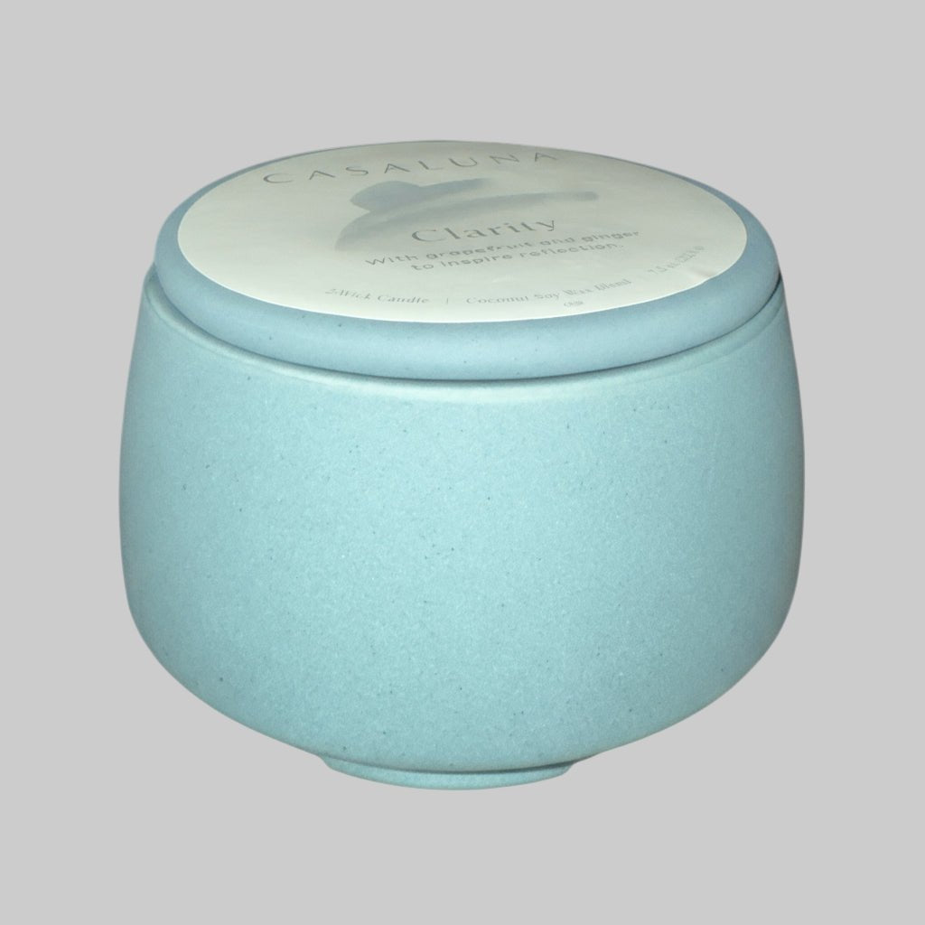 Casaluna “Clarity” Candle – Grapefruit & Ginger Coconut Soy Wax Blend (7.5 oz) - Dirty D’s Deals
