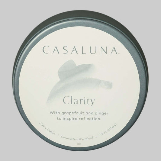 Casaluna “Clarity” Candle – Grapefruit & Ginger Coconut Soy Wax Blend (7.5 oz) - Dirty D’s Deals