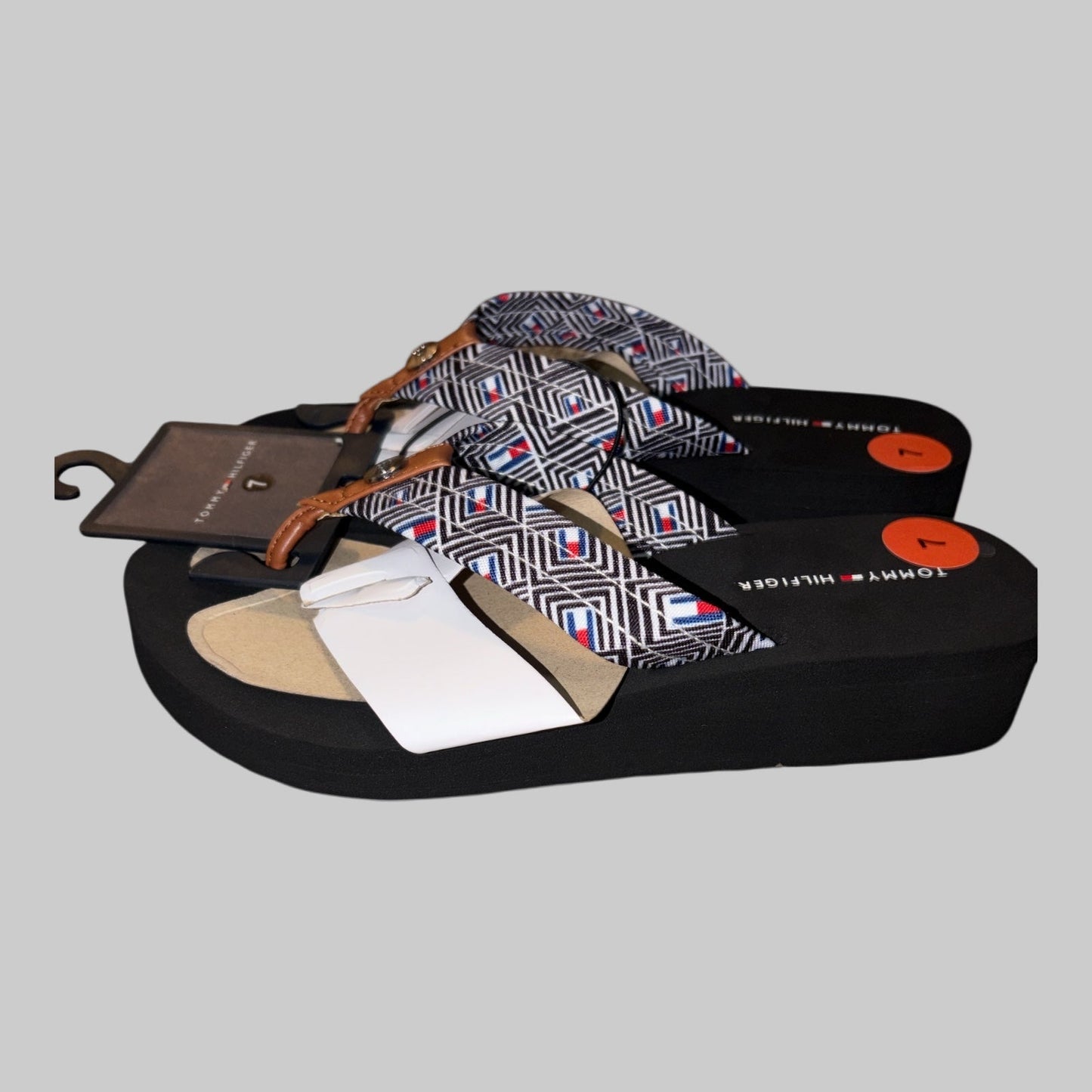 Cobian Women’s Printed Strap Flip Flops – Cushioned Comfort Sandals - Dirty D’s Deals