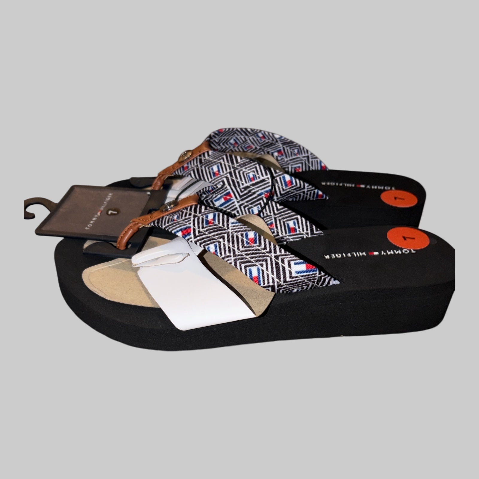 Cobian Women’s Printed Strap Flip Flops – Cushioned Comfort Sandals - Dirty D’s Deals