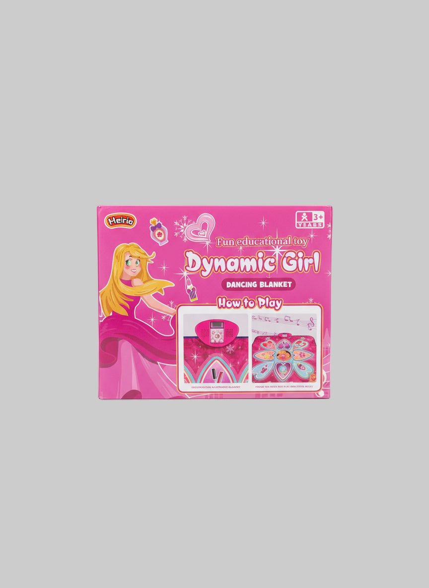 Dynamic Girl Dancing Blanket Interactive Dance Mat for Kids - Dirty D’s Deals