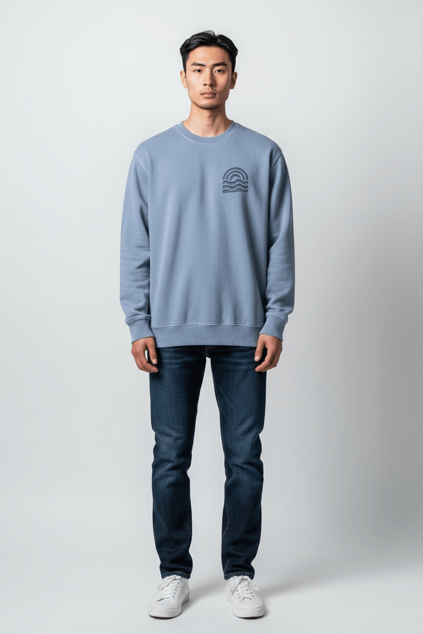 Goodfellow & Co Men’s Blue Crewneck Sweatshirt – Size Small - Dirty D’s Deals