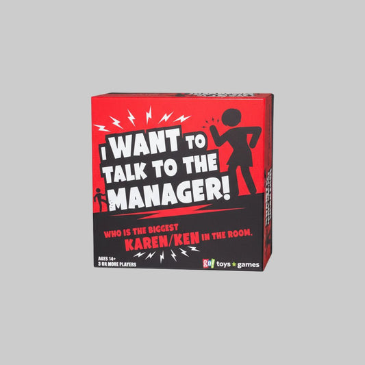 I Want to Talk to the Manager Card Game – Funny Party Game for Adults & Teens - Dirty D’s Deals