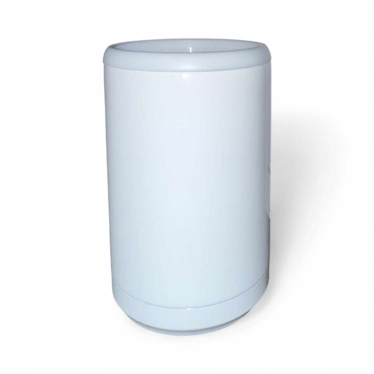 Maars White Stainless Steel Tumbler – Standard 12oz Can Cooler - Dirty D’s Deals