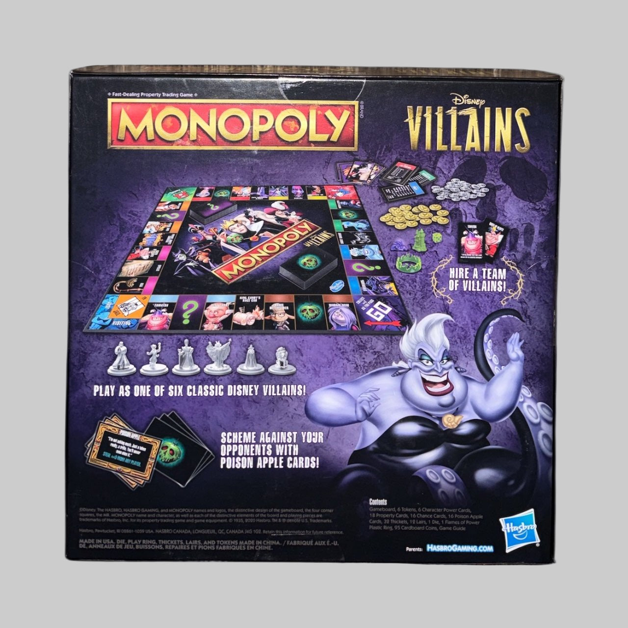 Monopoly Disney Villains Edition Board Game – Hasbro Gaming - Dirty D’s Deals