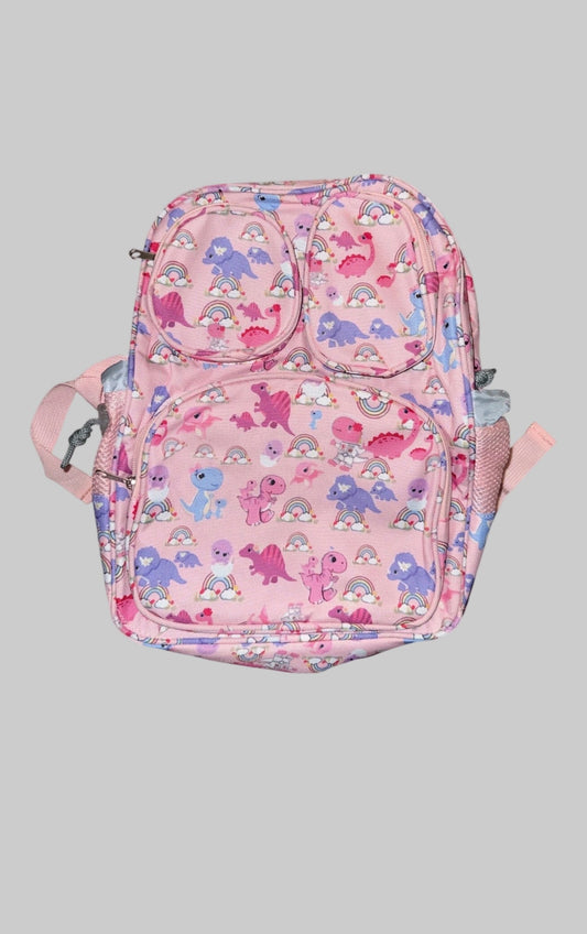 Pink Unicorn & Rainbow Kids Backpack - Dirty D’s Deals