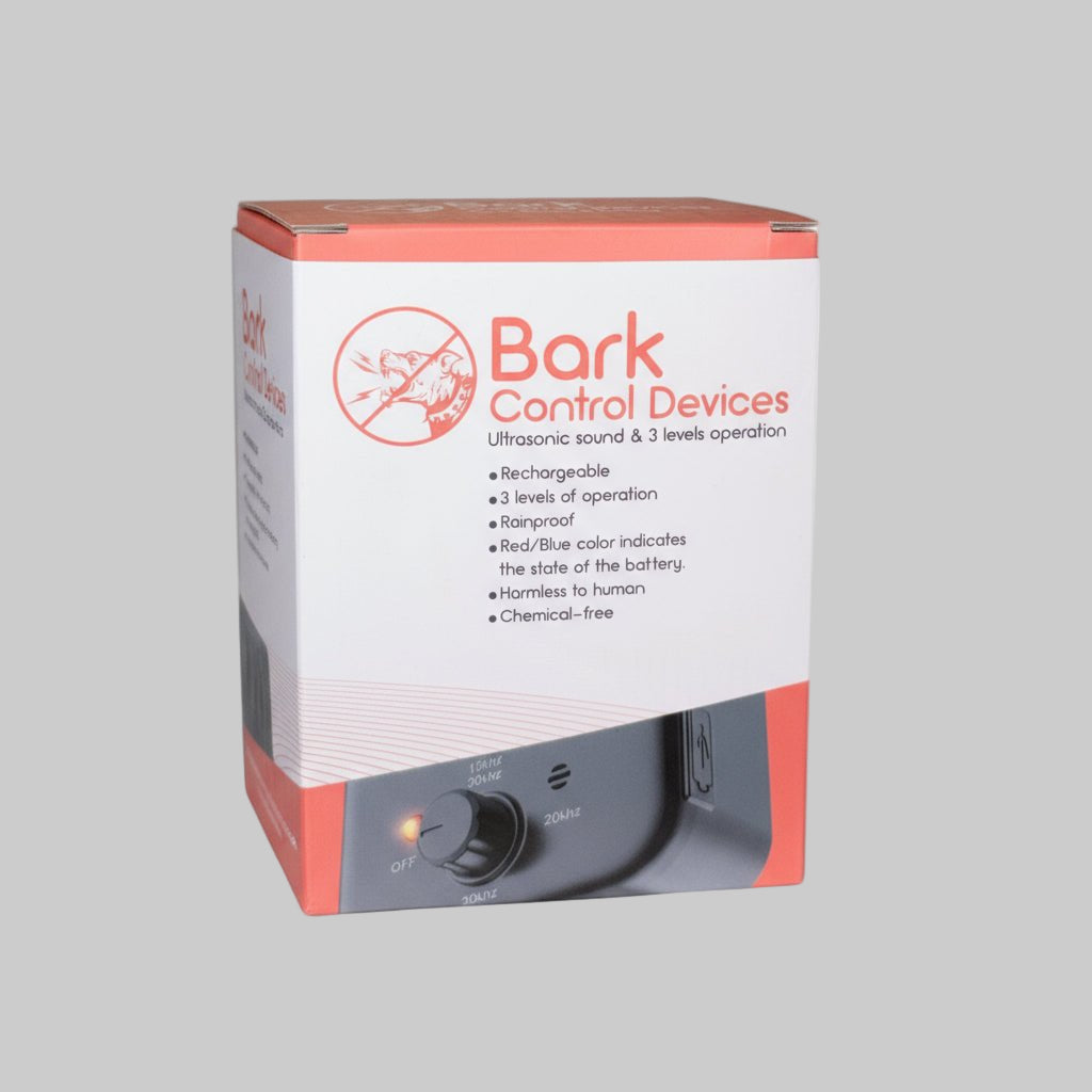 Rechargeable Ultrasonic Bark Control Device – Anti - Barking Deterrent for Dogs - Dirty D’s Deals