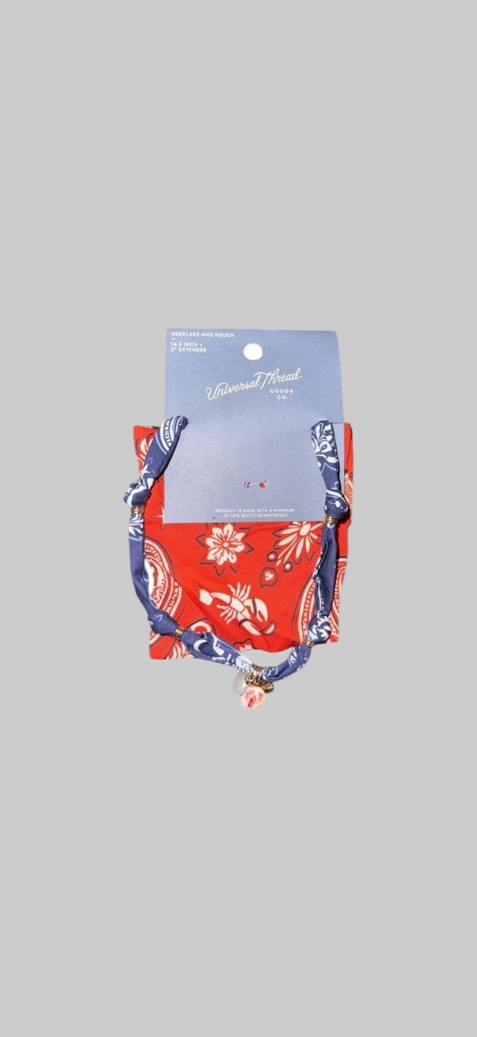 Seasonal Field Red Floral Bandana Headwrap – Women’s Hair Accessory / Headband - Dirty D’s Deals