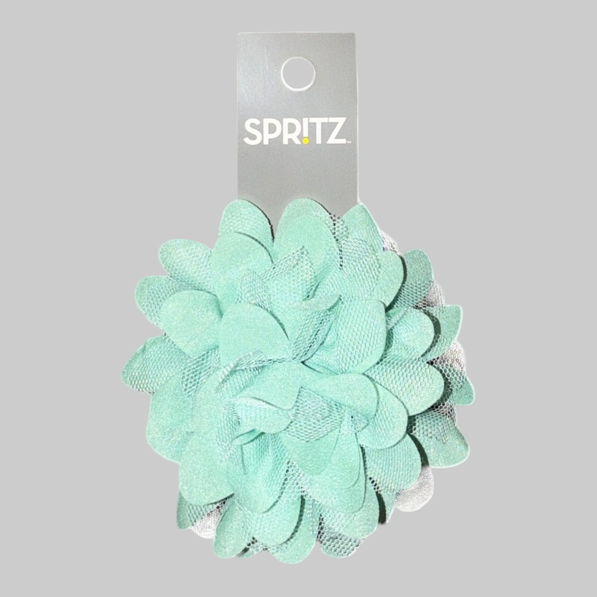 Spritz Aqua Fabric Bow – Decorative Gift Wrap Bow (1 Count) - Dirty D’s Deals