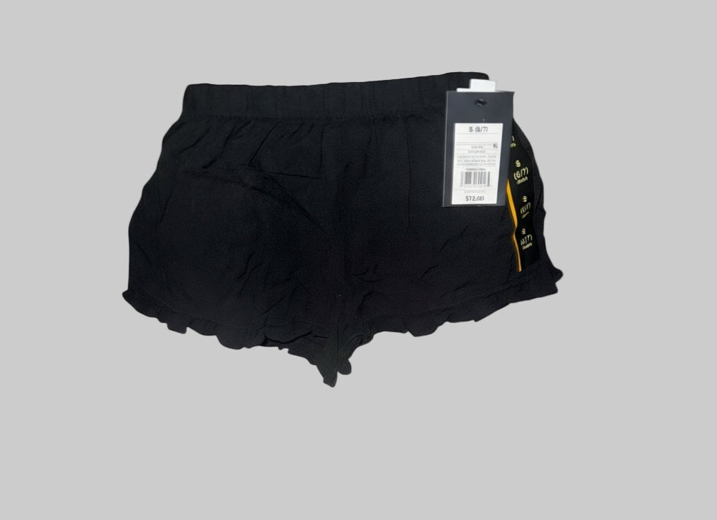 Wild Fable Women’s Black Lace Trim Shorts – Soft Stretch Lounge & Sleep Bottoms - Dirty D’s Deals